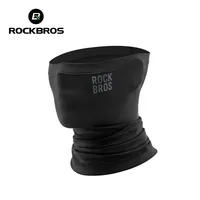 ROCKBROS Ski Mask Winter Warm Hiking Scarf Fleece Neck Scarf Camping Hiking Balaclava Cycling Face Mask Windproof Breathable