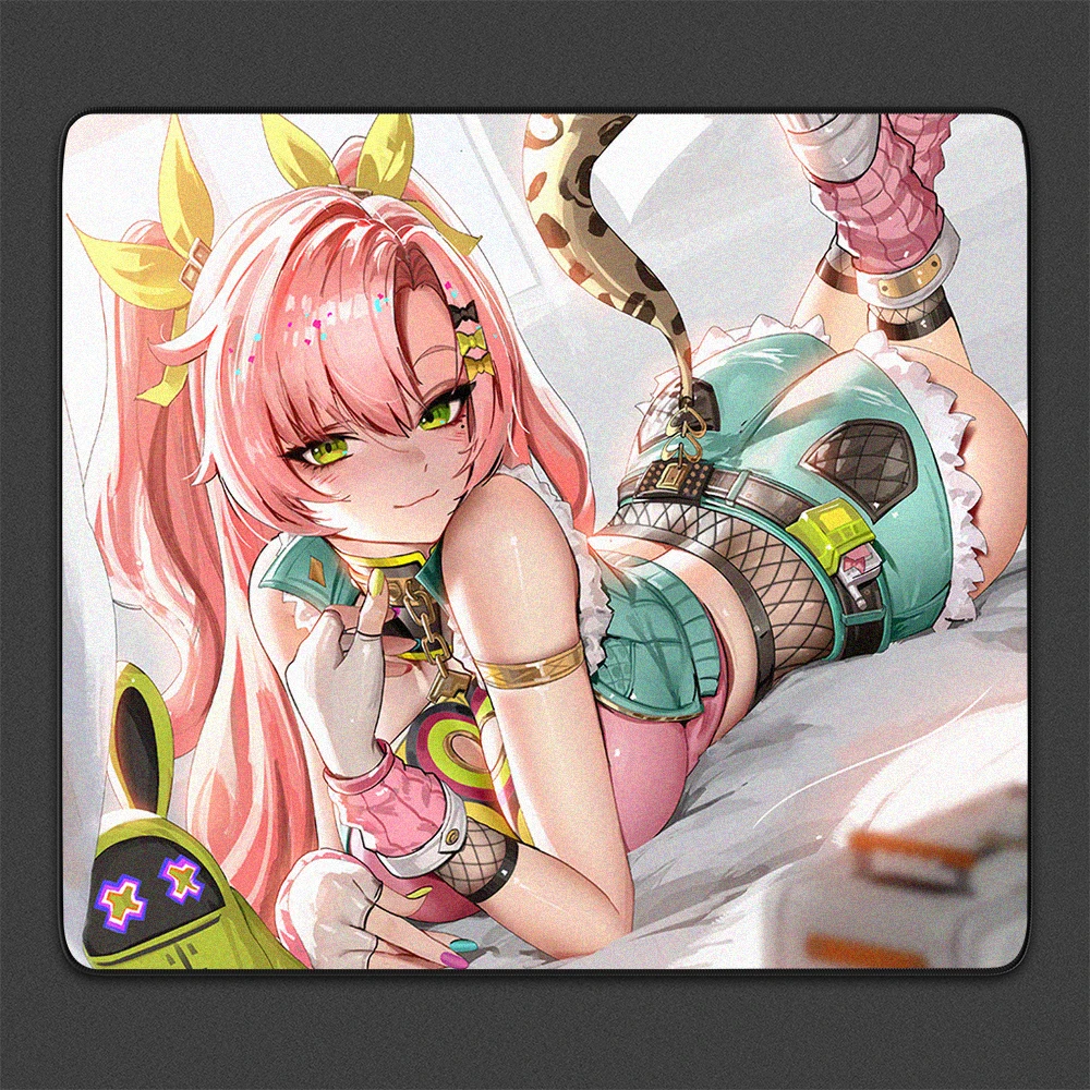 Gamer Professional Zenless Zone Zero Nicole Demara Gaming Mouse Pad 45*40cm Balance E-Sports Mousepad Premium Game Mouse Mat