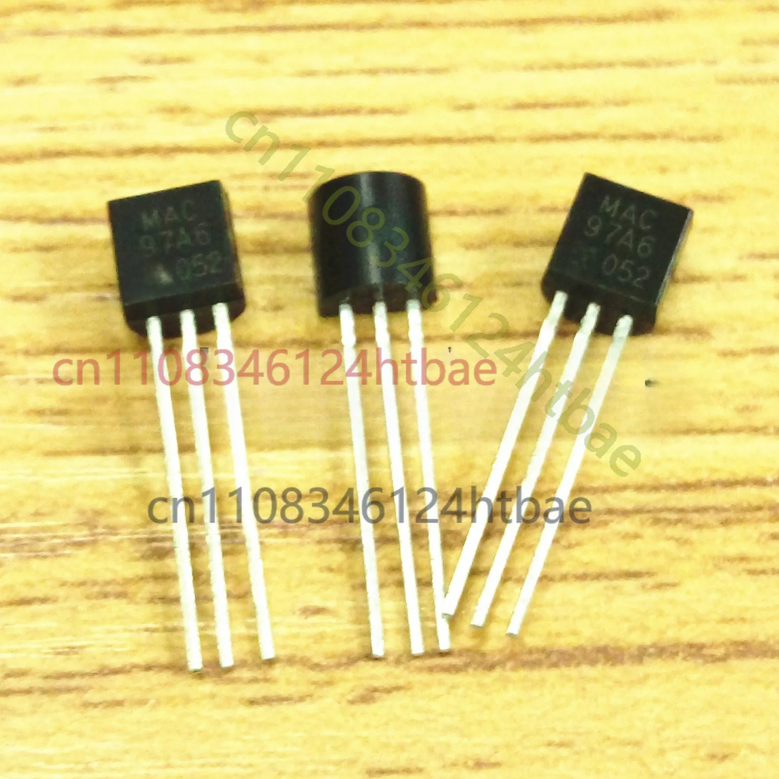 

200Pcs MAC97A6 97A6 Bi-directional Triac Thyristor 600V 1A DT