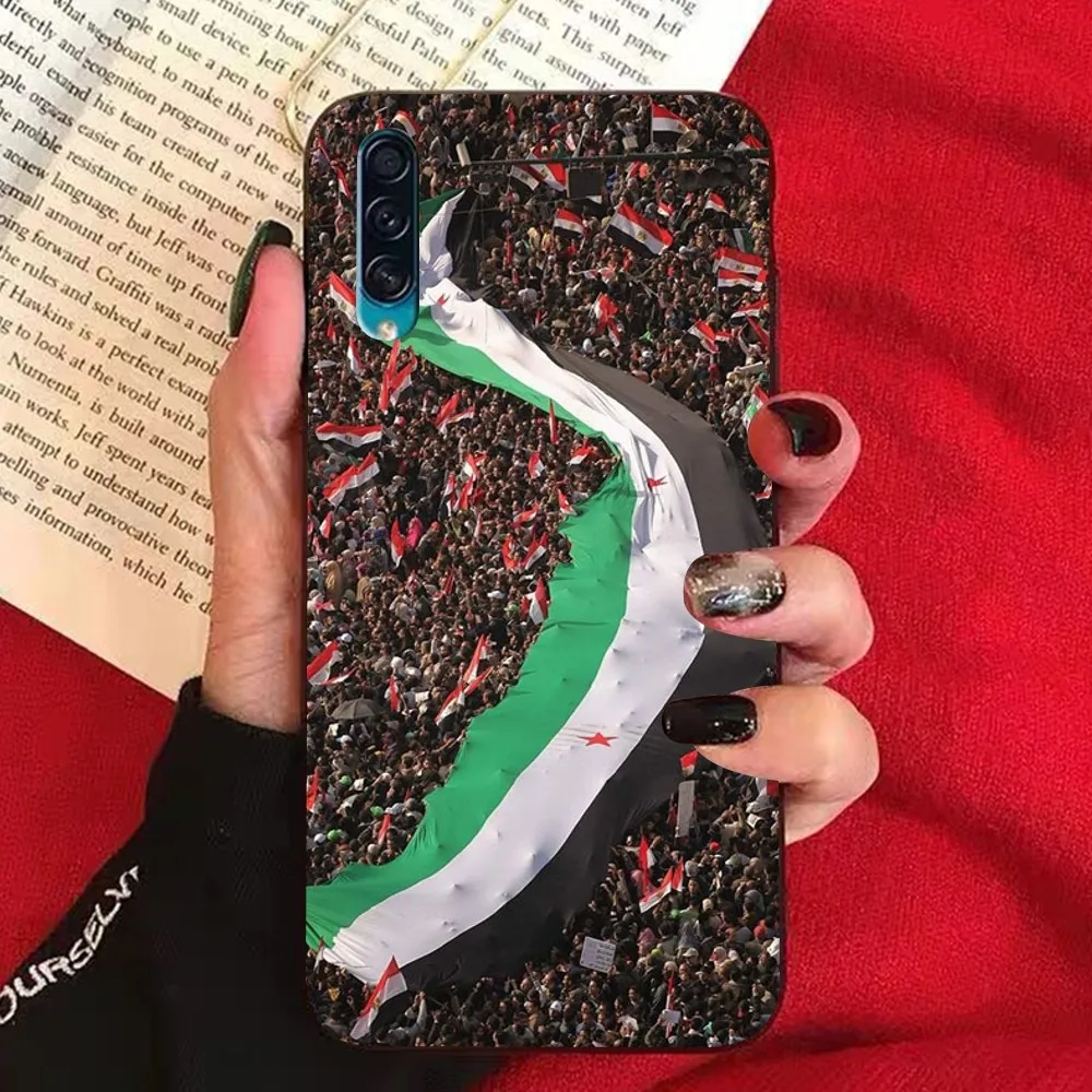 Flag Syria Phone Case For Samsung A 10 11 12 13 20 21 22 30 31 32 40 51 52 53 70 71 72 73 91 13 Shell