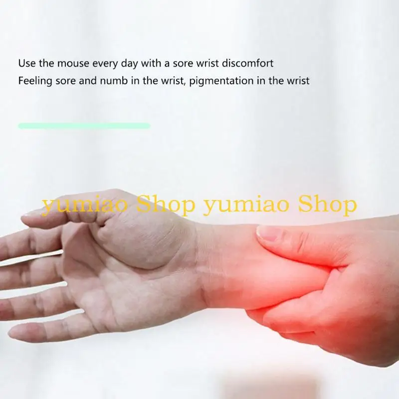 587B Soft Silicone Mouse Wrist Pad Mouse Wrist Rest Ergonomic Silicone Wrist Support Mouse Pad Hand Pillow Cushion Part