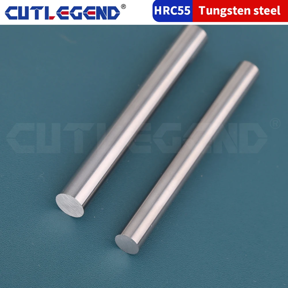 HRC55 Solid Carbide Round Rod Solid Carbide Round Rod 3mm 4mm 6mm 8mm 10mm 12mm-20mm x100 150 200 330mm TUNGSTEN Bar carbide bar