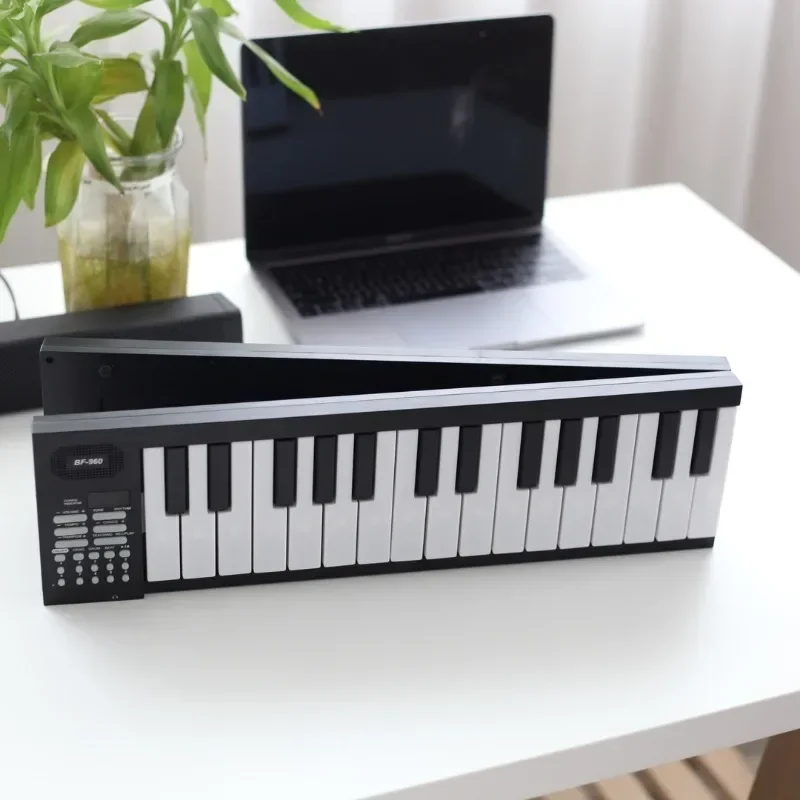 Folding Piano 61 Keys Portable Pianos Synthesizer Professional Musical Keyboard Beginner Adult Electric Organ Musical Intruments