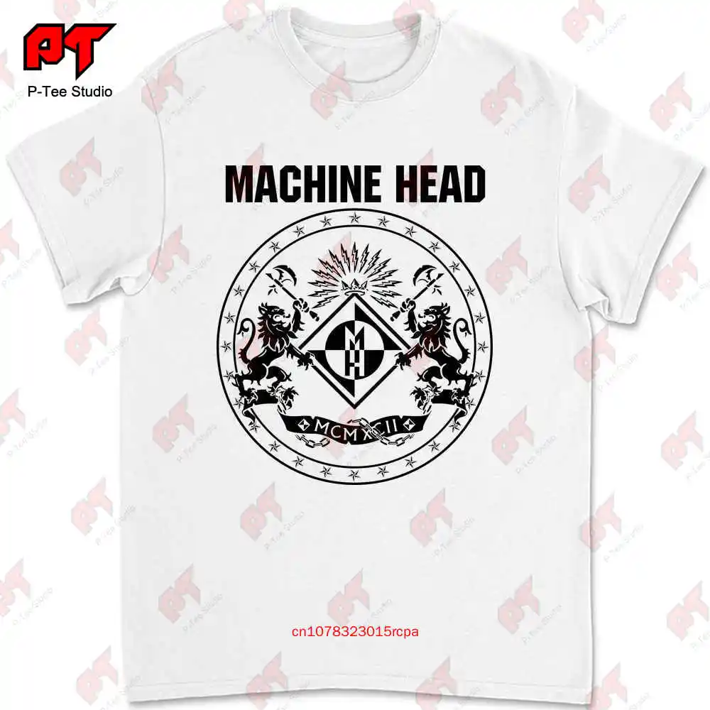 マシンヘッドcrest 01 Tシャツ、u6o2