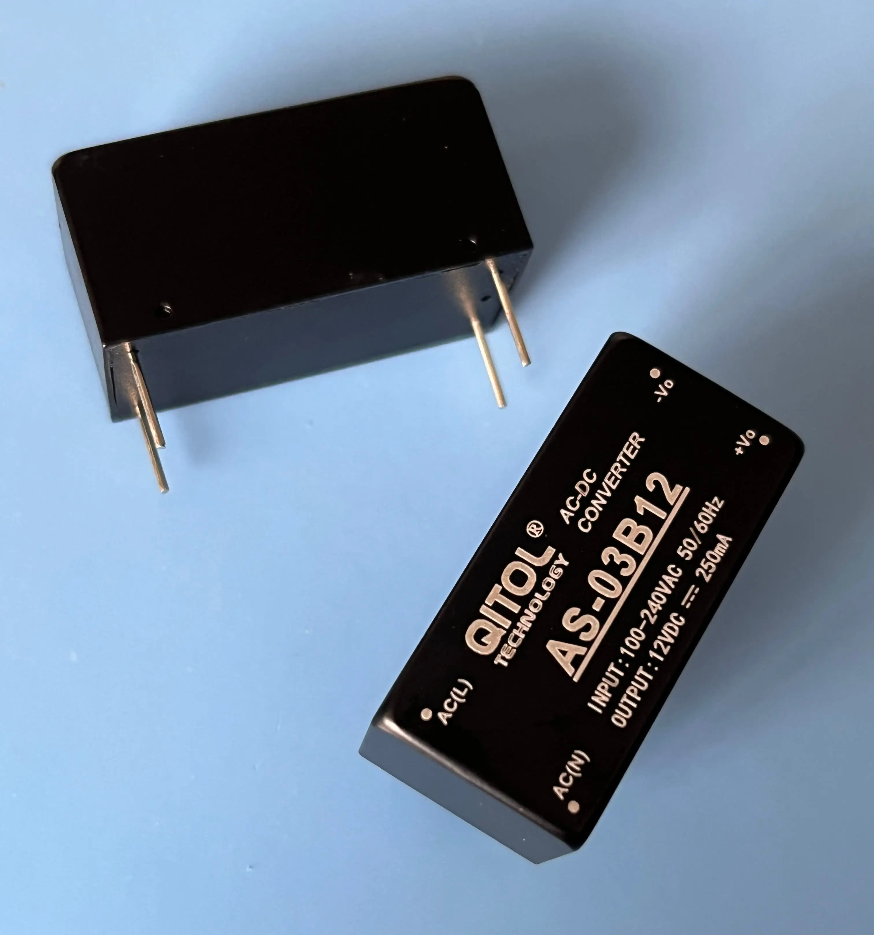 

3W AS-03B12 AC-DC Power Converter Switching Supply Step-Down 250mA Miniature Power Module for AC And DC