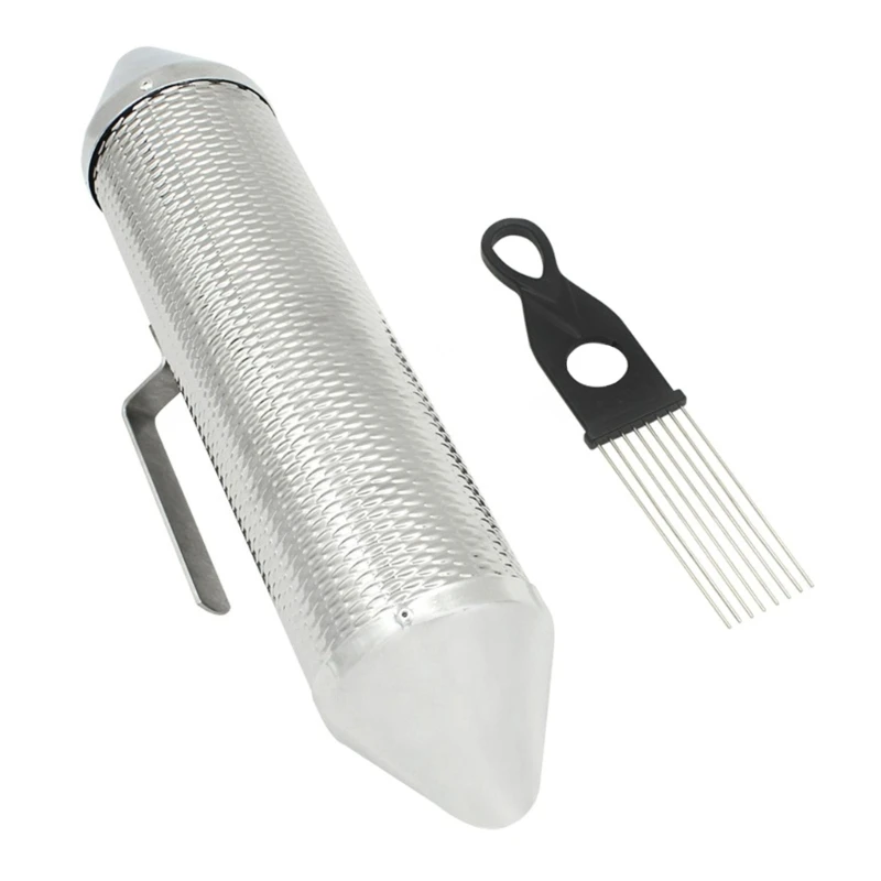 

Metal Guiro Shaker with Scraper Latin Instruments Musical Training Tool Enduring