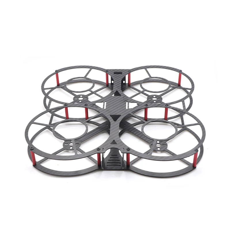 JMT 135 MM/200 MM Radstand FPV Rahmen Kit mit Schutz Ring Mini Quadcopter Rack Carbon Faser Für DIY FPV Racing Drone Teile – Detail 4