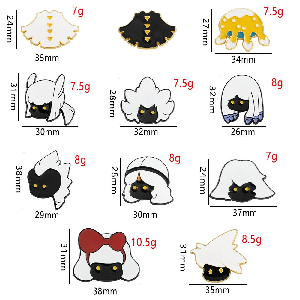 لعبة السماء: الأطفال من الضوء المعادن زر حقنة شرجية بروش Hiratori كاكا عباءة ظهره دليل زي شارة تذكارية تأثيري الهدايا #5