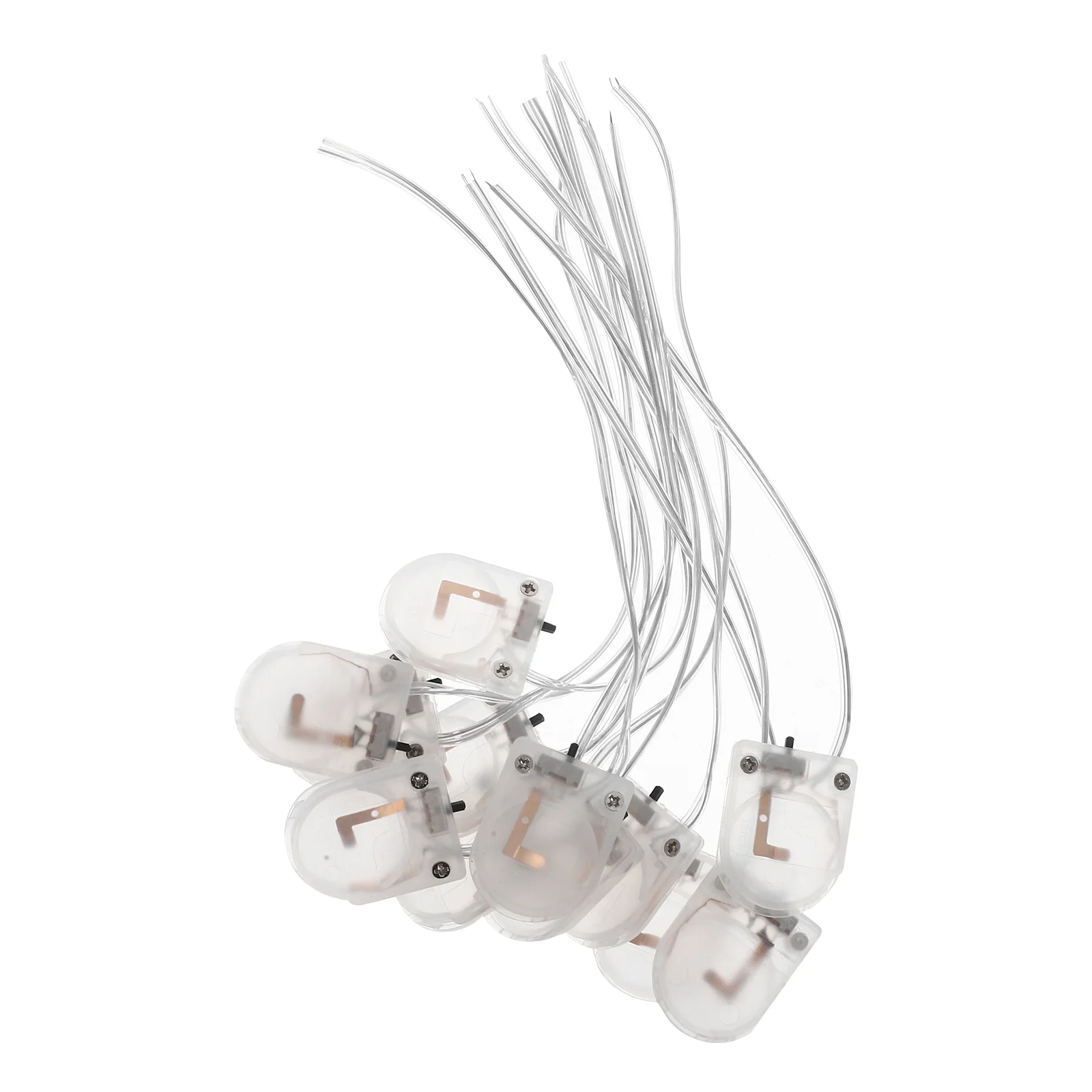

12pcs LIR2032 Case Holder Single Button Seat with Switch Box for Electric