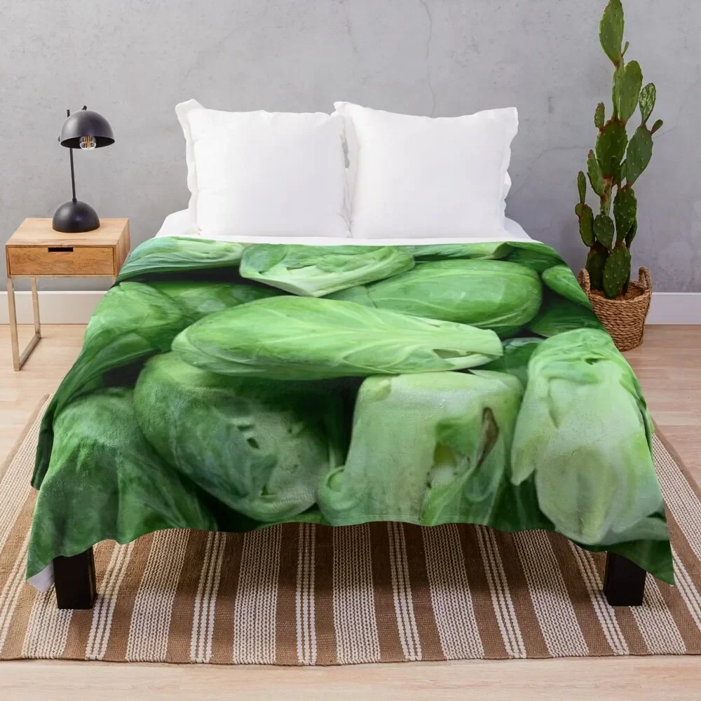 Brussel Sprouts Throw Blanket Luxury warm winter Blankets