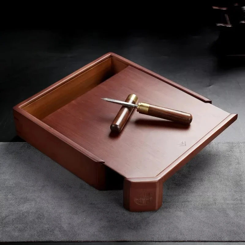 Bamboo Pu-erh Tea Storage Box Multi-Layer Tea Cake Organizer Drawer Tray Kung Fu Stand Tea Ceremony Accessory Holder