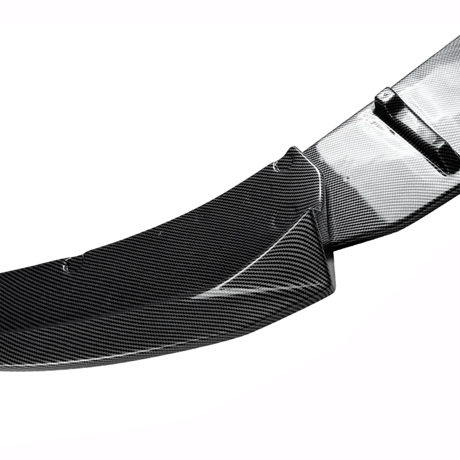 

Carbon Fiber Look/Gloss Black Front Bumper Spoiler Lip Lower Splitter Blade Protector For BMW 7 Series G11 G12 M Sport 2016-2018