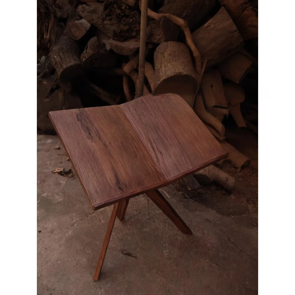 Reading stand Solid wood display Recipe sheet music stand Niche design Wabi Sansan wind Magazine newspaper stand