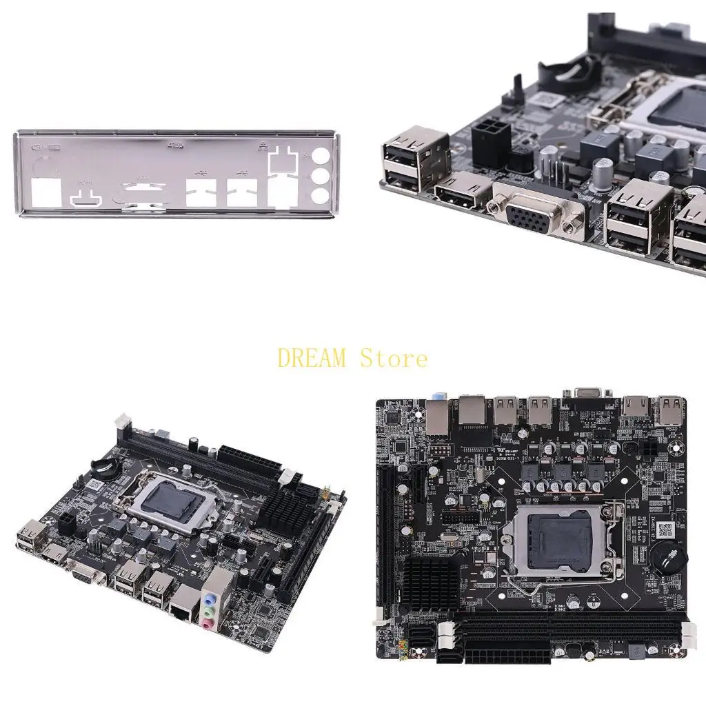 

LGA 1155 Practical Motherboard Stable for Intel H61 Socket DDR3 Memory Dual DDR3 best sale