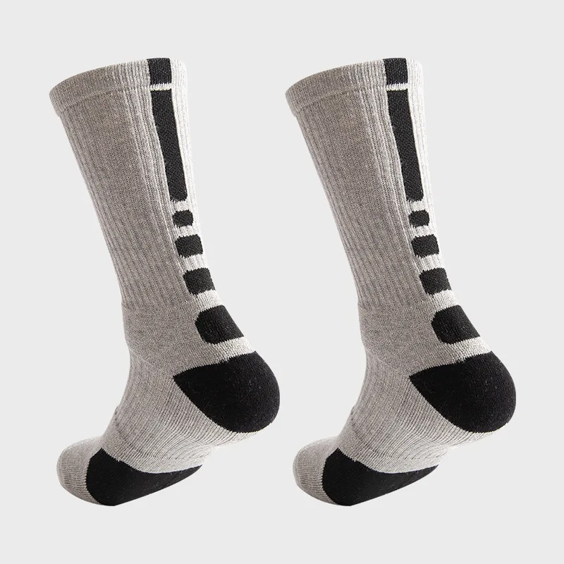 2023 Anti-slip Football Men Cotton Socks Sport Male Non-slip Basketball Soccer Tennis Sport Grip Cycling Riding Socks For Men