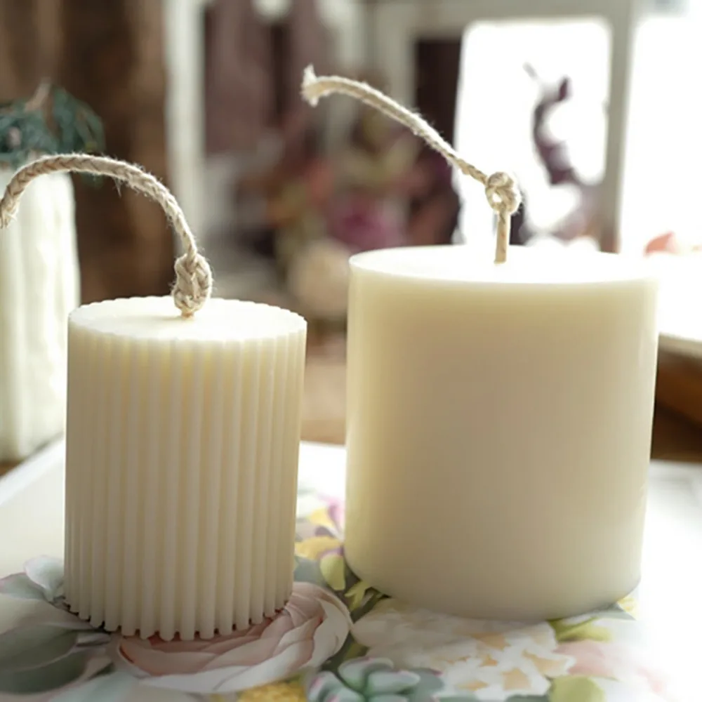 Vela perfumada en escamas de cera de soja Natural, materia prima 100% sin aditivos, suministros para hacer velas sin humo, 500g/1KG