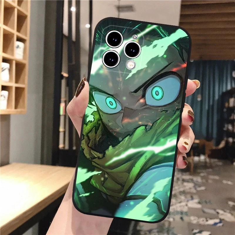 Deku Izuku Midoriya Anime My Hero Academia Phone Case For iphone 17 Pro Max Air 16 15 14 13 Pro Max 15 16 Pro 15Plus