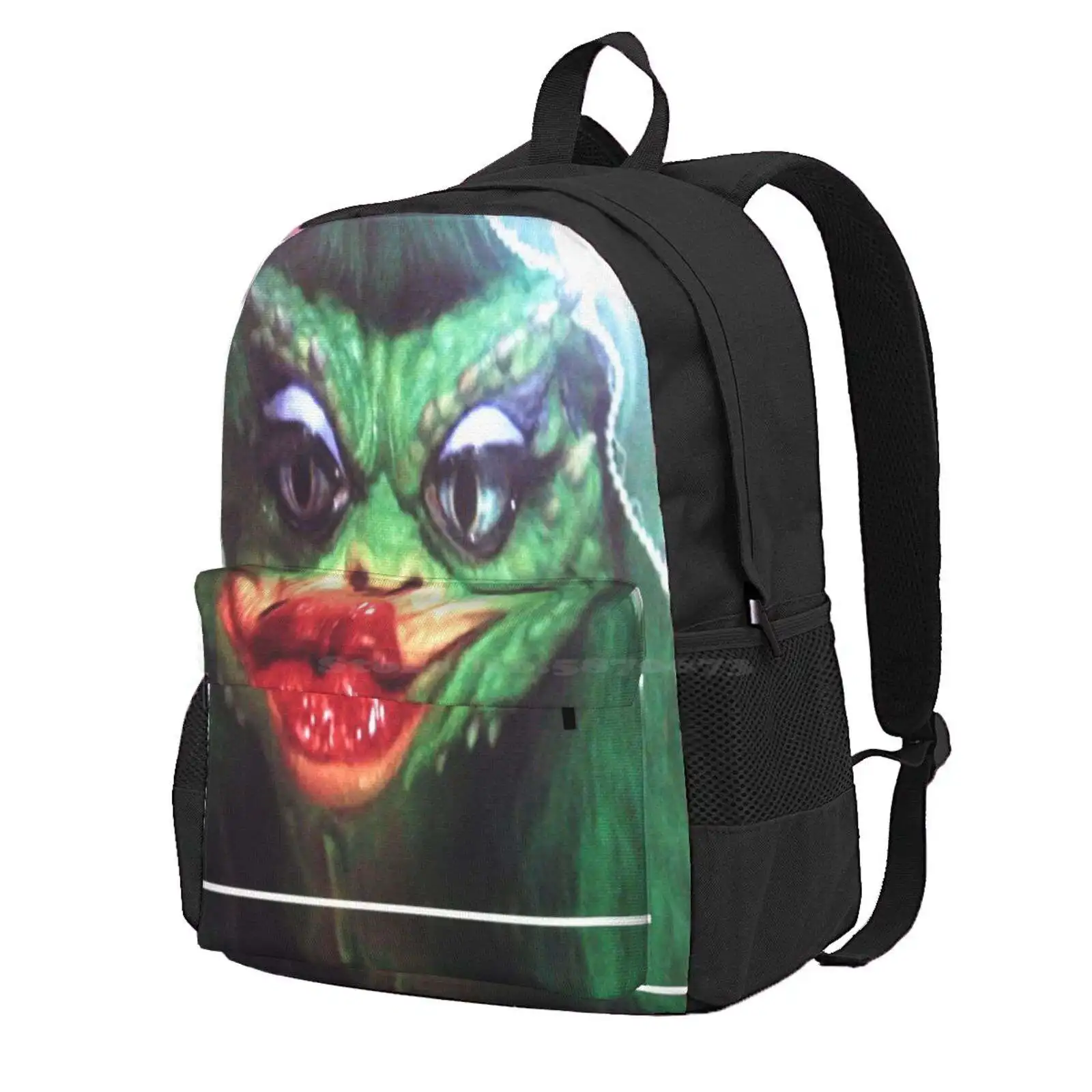 Gremlin Greta Hot Sale Schoolbag Backpack Fashion Bags Movie Film 80S Classic Gremlin Critters Funny Horror Comedy Retro