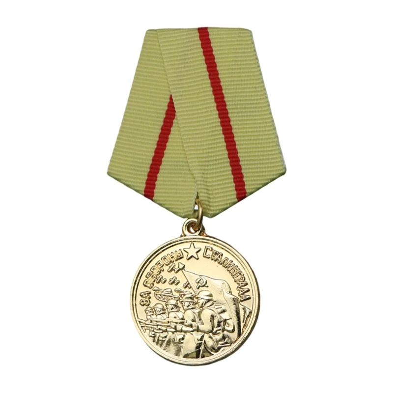 Gold Alloy Replicas Of USSR Medals Featuring Electroplating And Historical Accuracy For Display Or Gifting