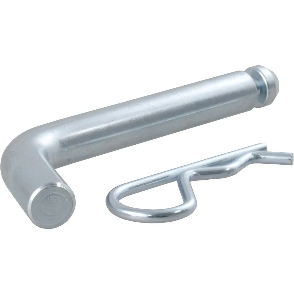 Pino e clipe de engate de reboque de 5/8 polegadas com cabeça ranhurada, cabe em receptor de 2 ou 2-1/2 polegadas para reboque seguro