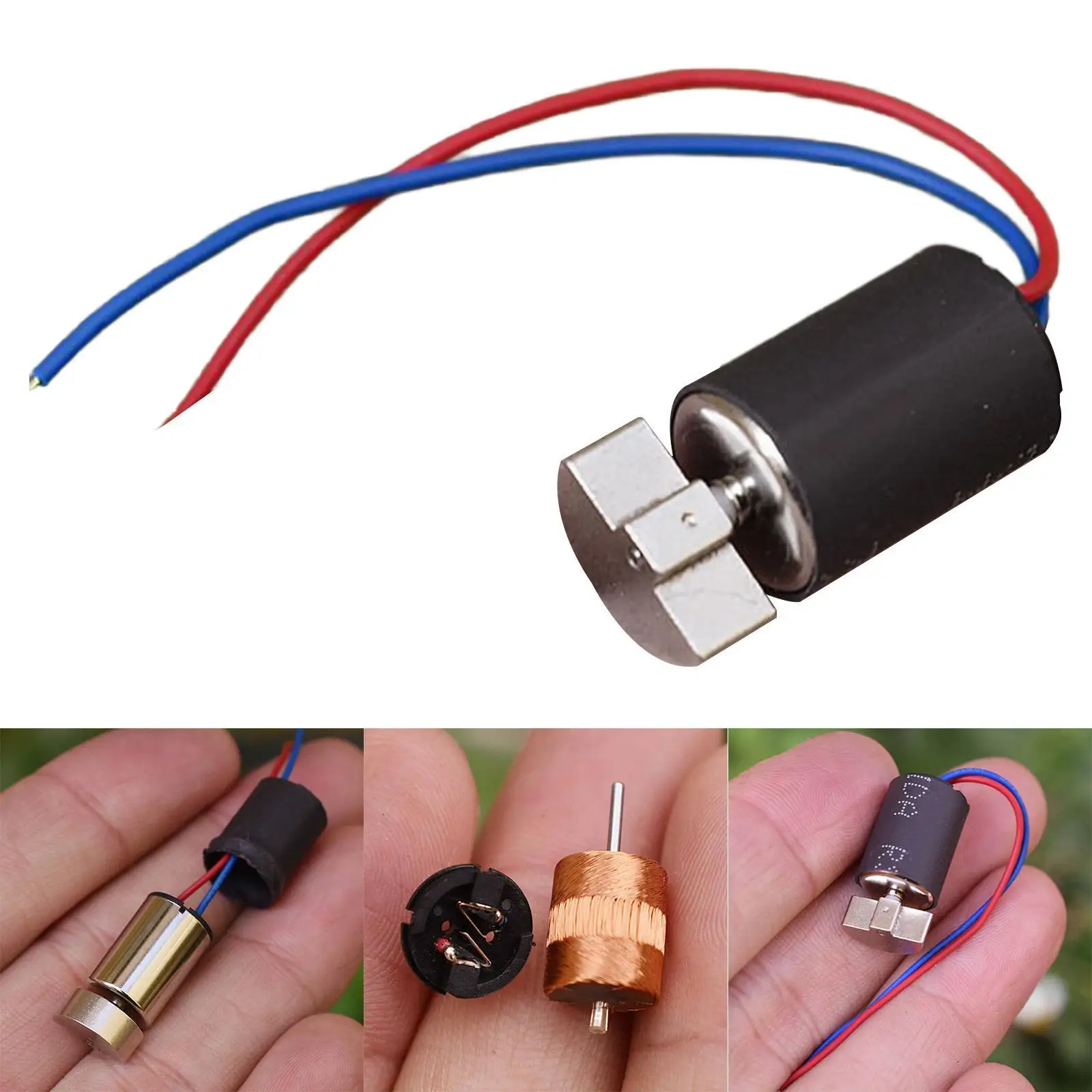 Mini silnik wibracyjny DC 3V 0.25A do zabawek elektronicznych i produktów elektronicznych