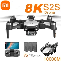 For Xiaomi S2S 8K 5G GPS HD Aerial Photography Dual-Camera Omnidirectional Obstacle Brushless Avoidance Drone Toys Quadcopter