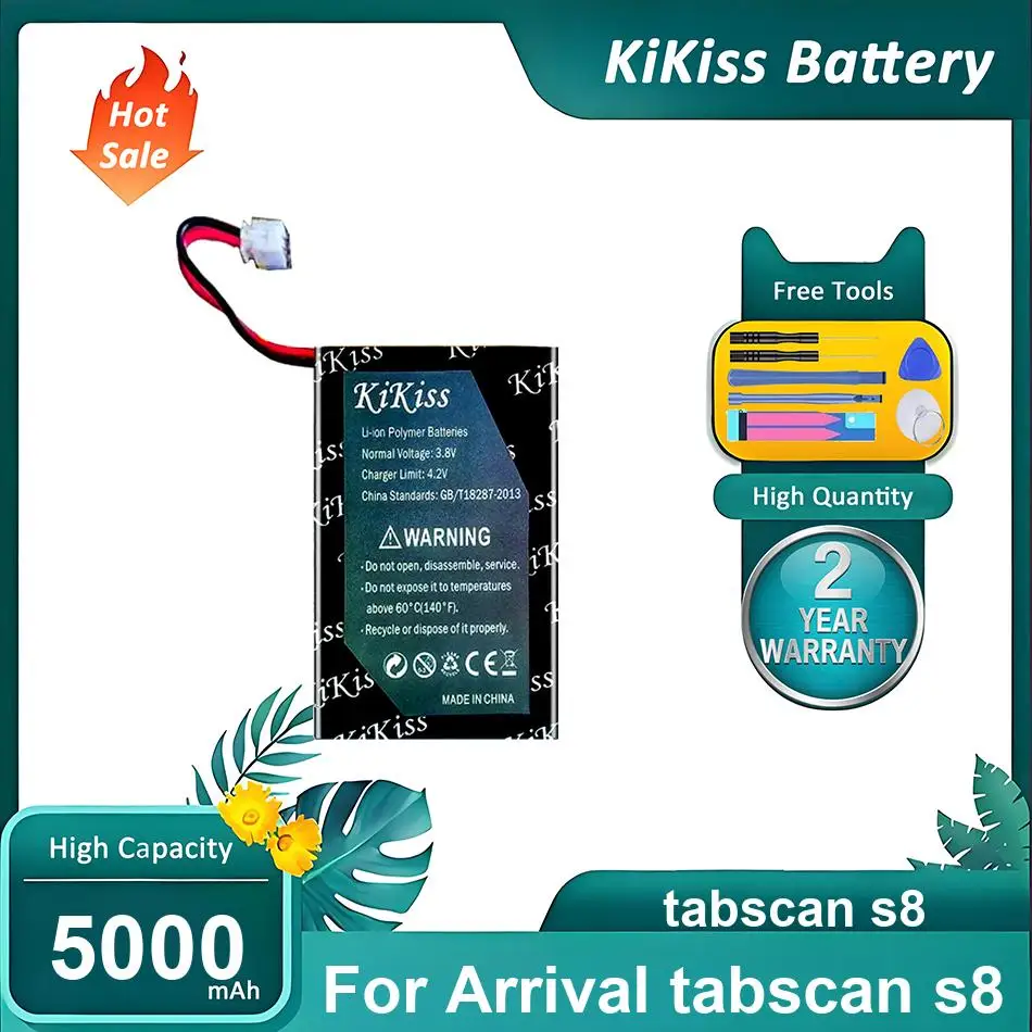 

Аккумуляторная батарея для Arrival Tabscan S8, Tabscan S8, 5000 мАч