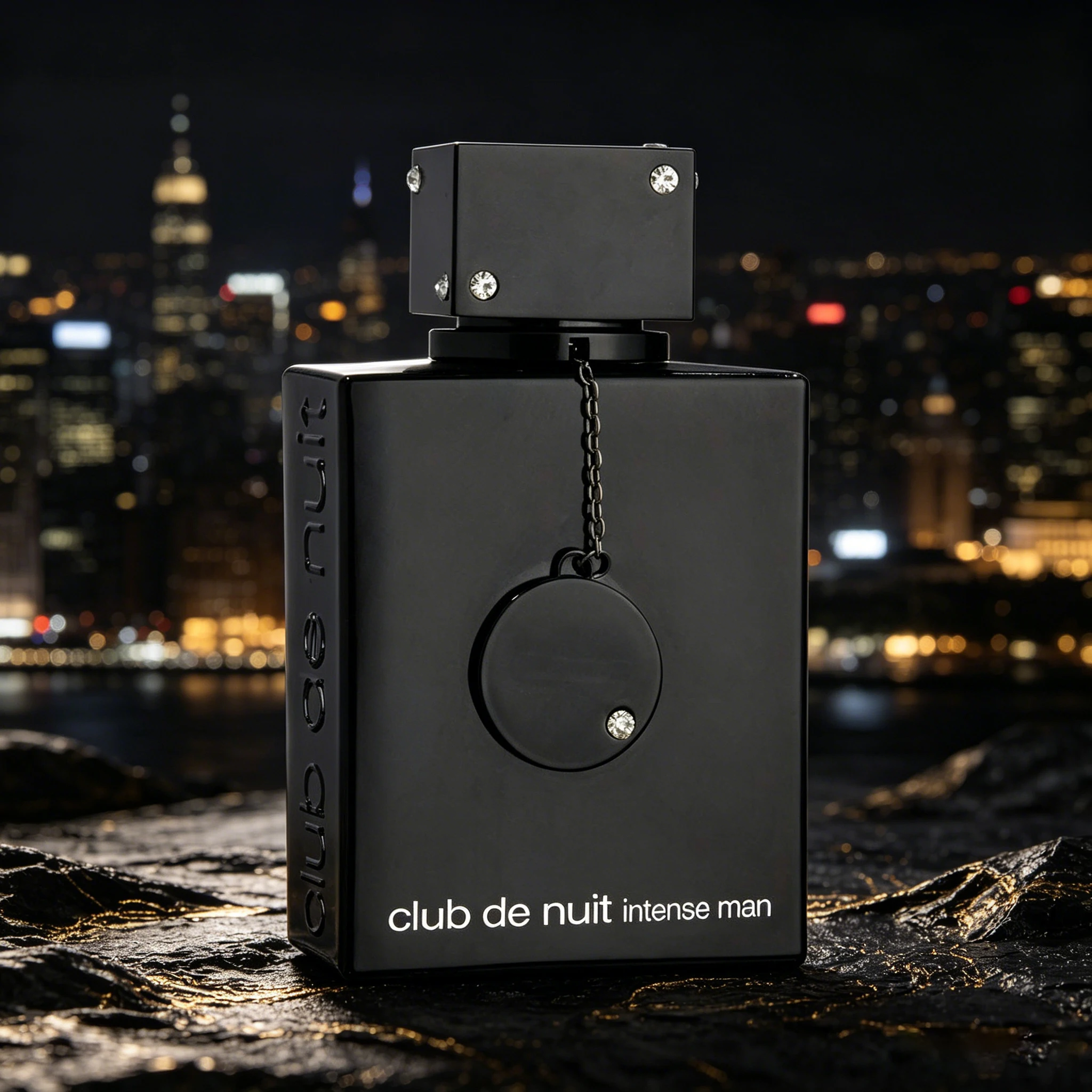 Perfume Árabe Original Club De Nuit Intense Man EDT Masculino Novo na Caixa Preto 3.6 Fl Oz Fragrância Duradoura Colônia Pheromone