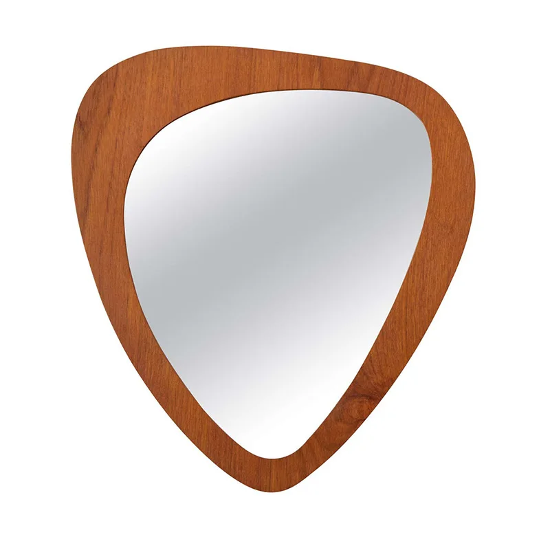 

Heart furniture | Medieval replica teak mirror home decorative wall mirror Korean blogger shooting