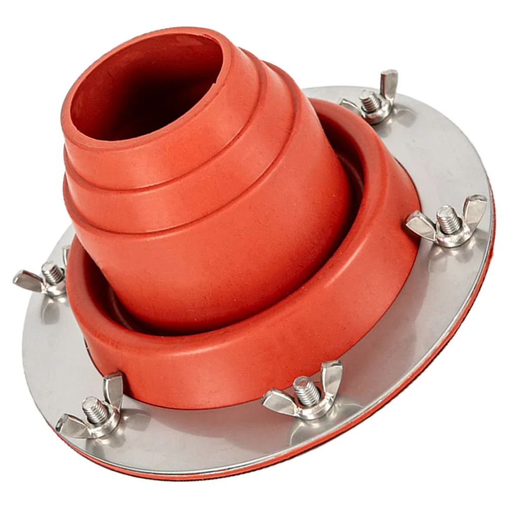 

Stainless Steel Firewood Chimney Protective Ring Flame-Retardant Tent Stove Jack Supply Anti-Scald Stove Protector Compact