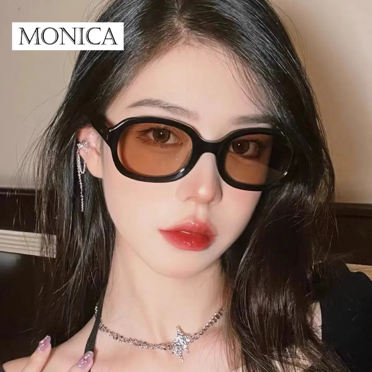 2024 Small Frame Sunglasses Classic Design Retro Sunglasses Small Face Sunscreen Sunglasses UV Proof Sunglasses Korean Glasse