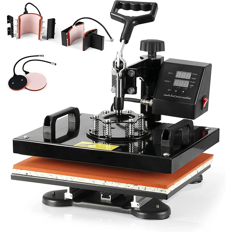 Multifunctional Heat Transfer Machine Flat Press