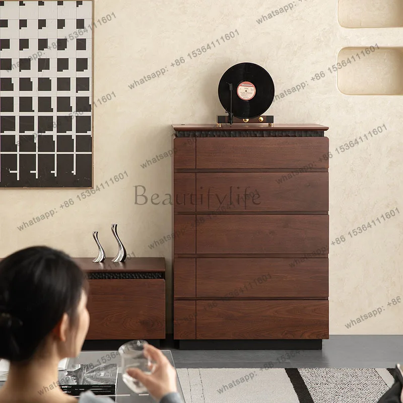 LD Wood Luxury Living Room Cabinets Craft Display Storage Organizer Living Room Cabinets Decor Drawers Gabinete Salon