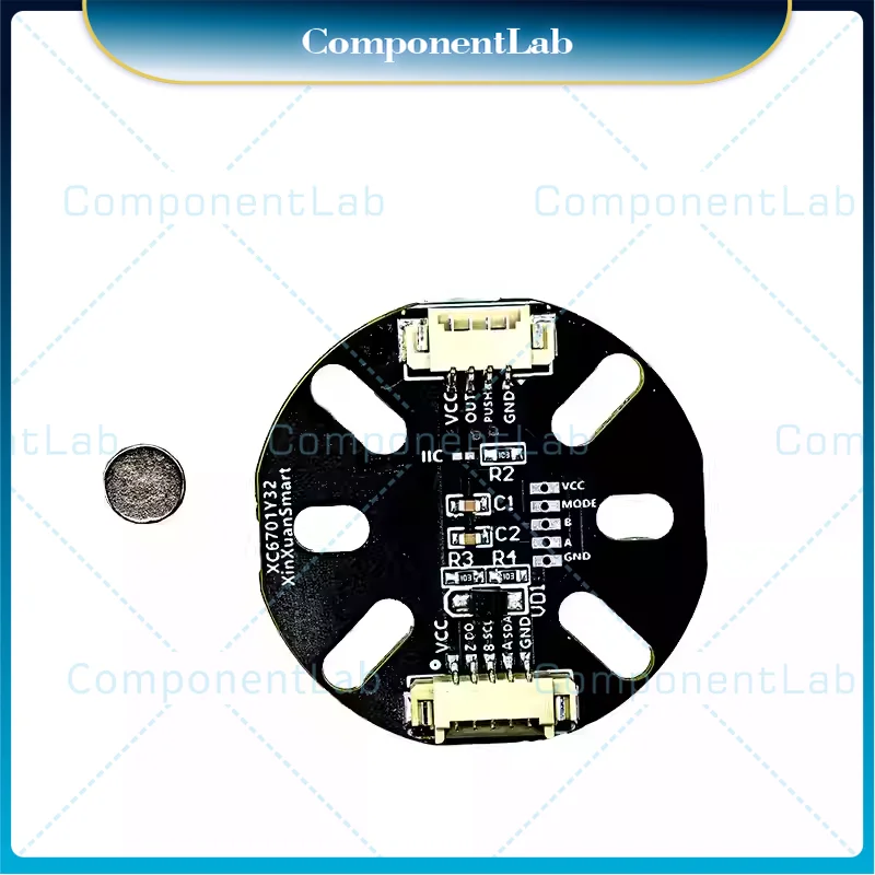 2-8pcs New original MT6701 magnetic encoder high precision 14bit brushless motor Angle measurement sensor magnet view 4