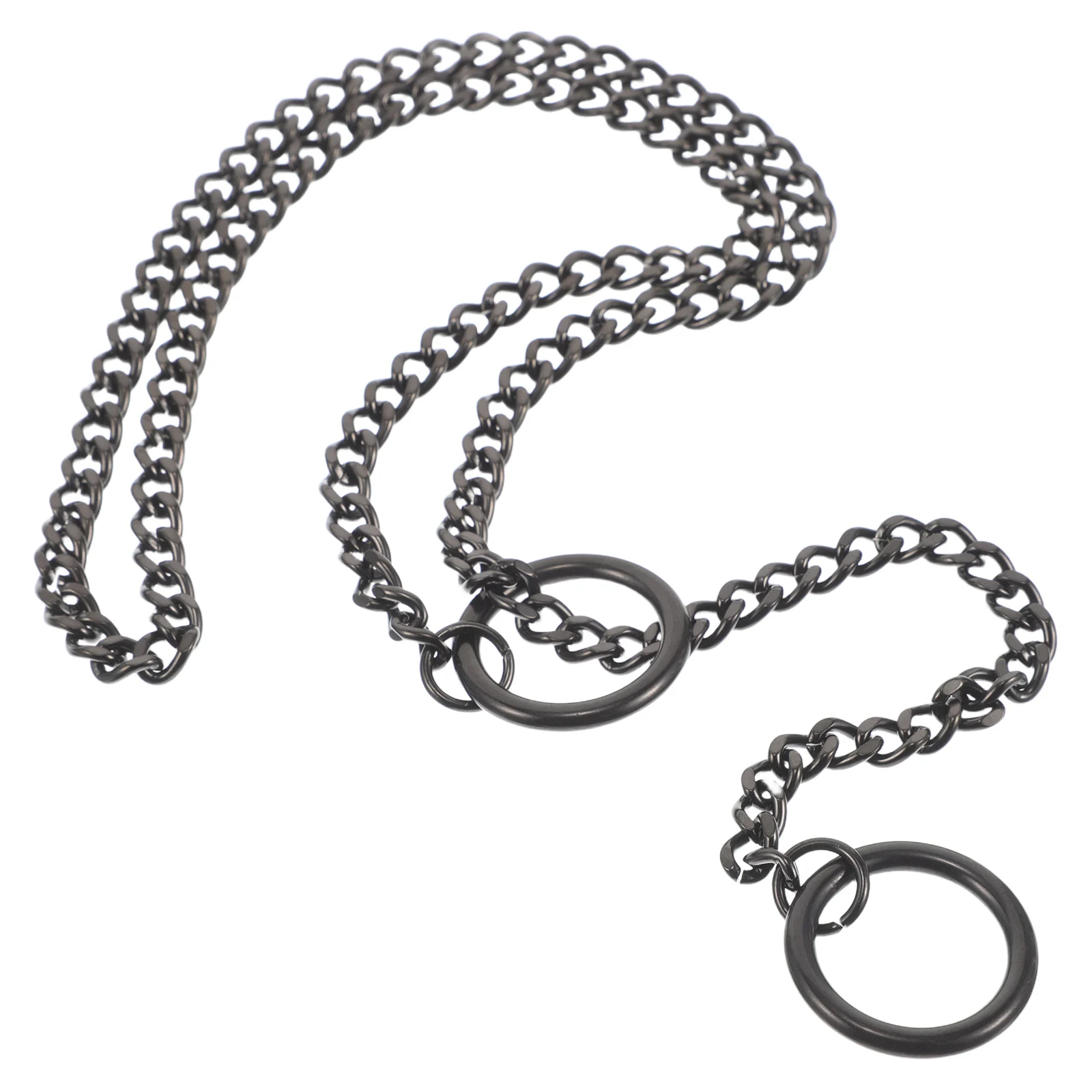 

Heart Necklace Stainless Steel Punk Women Long Chains Black Gothic Jewelry Accessories Chunky Female Rave