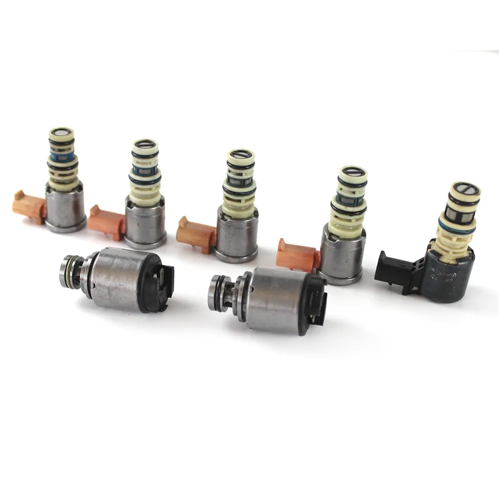 7PCS Car Transmissions Solenoid Valve Set for 1000/2000 ALLISON Chevy GMC 1999-2005 5-Speed Shift Solenoid Kit 116420A 29536833