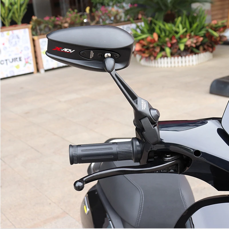 2 pcs AOS4 Motorcycle Rearview Mirrors Lightweight Adjustable For AOS 4  X ADV X-ADV XADV 750 XADV750 Accessories