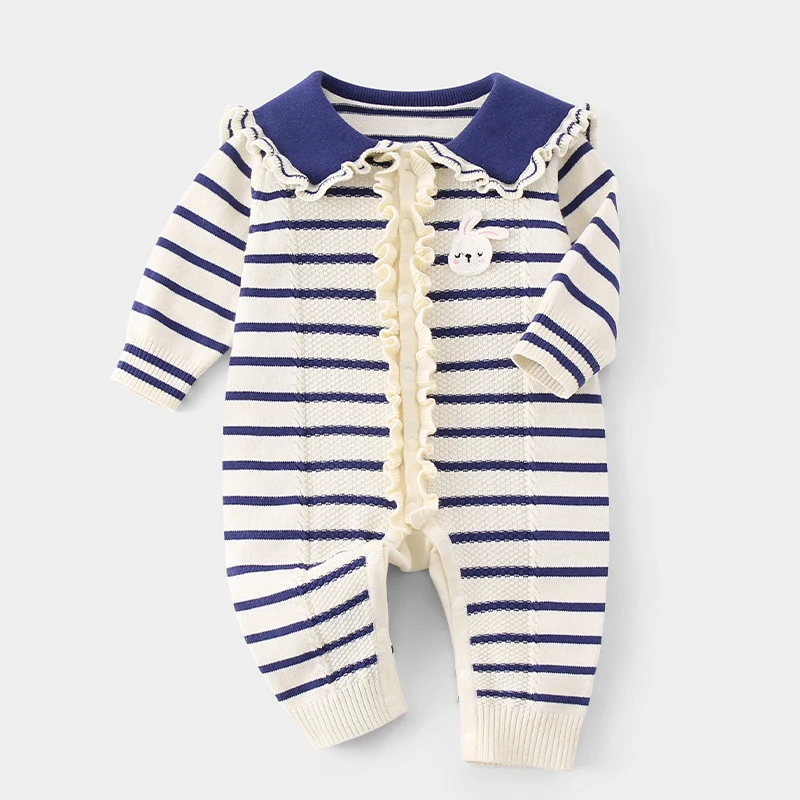 UNITIM طفل الفتيات السروال القصير أرنب زين مخطط متماسكة الوليد 0-1Y الفتيات حللا جديد الشتاء الاطفال طفل الفتيات داخلية