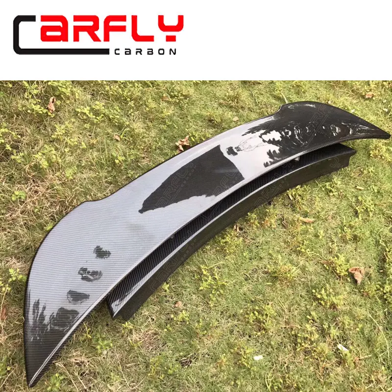 Sayap Belakang untuk Porsche Panamera M Style Carbon Fiber Primed Rear Spoiler