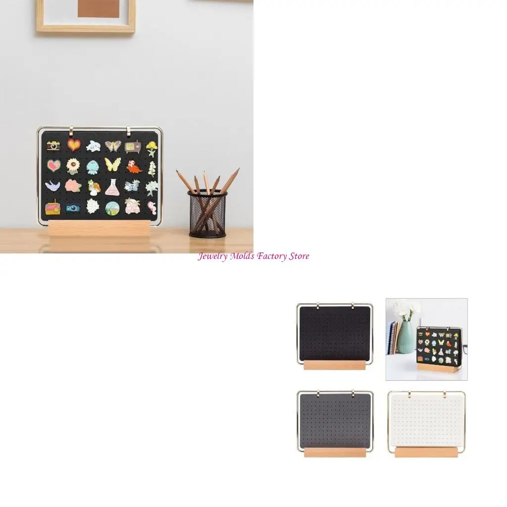 

Держатель Brooch Pinder Board Board 6 -страничная кнопка дисплея для коллекционеров E0BF