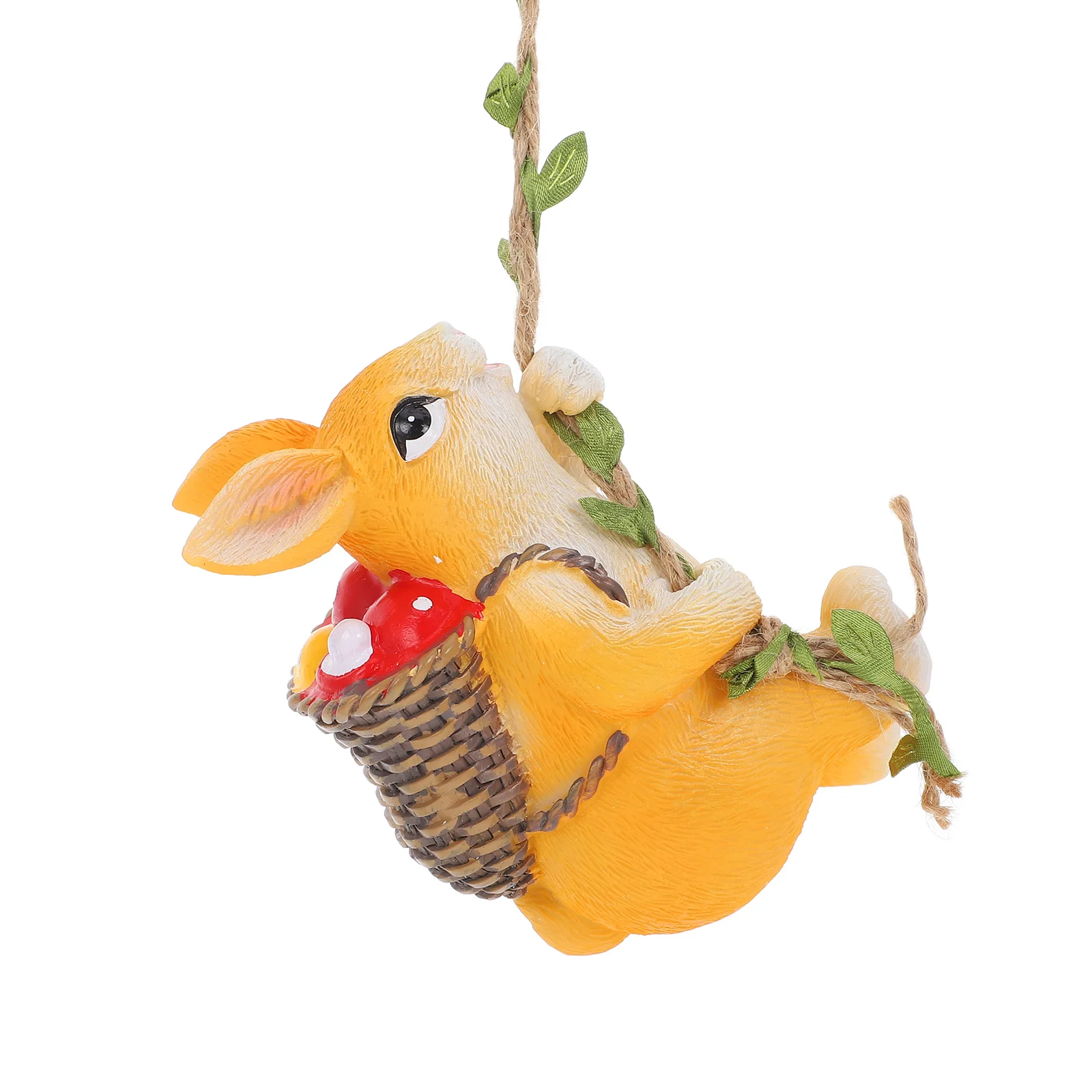 

Cute Climbing naments Bunny Garden Decor Outdoor Statues Flower Pot Hanger Bunnies Hanging on Pots Tree Climbing