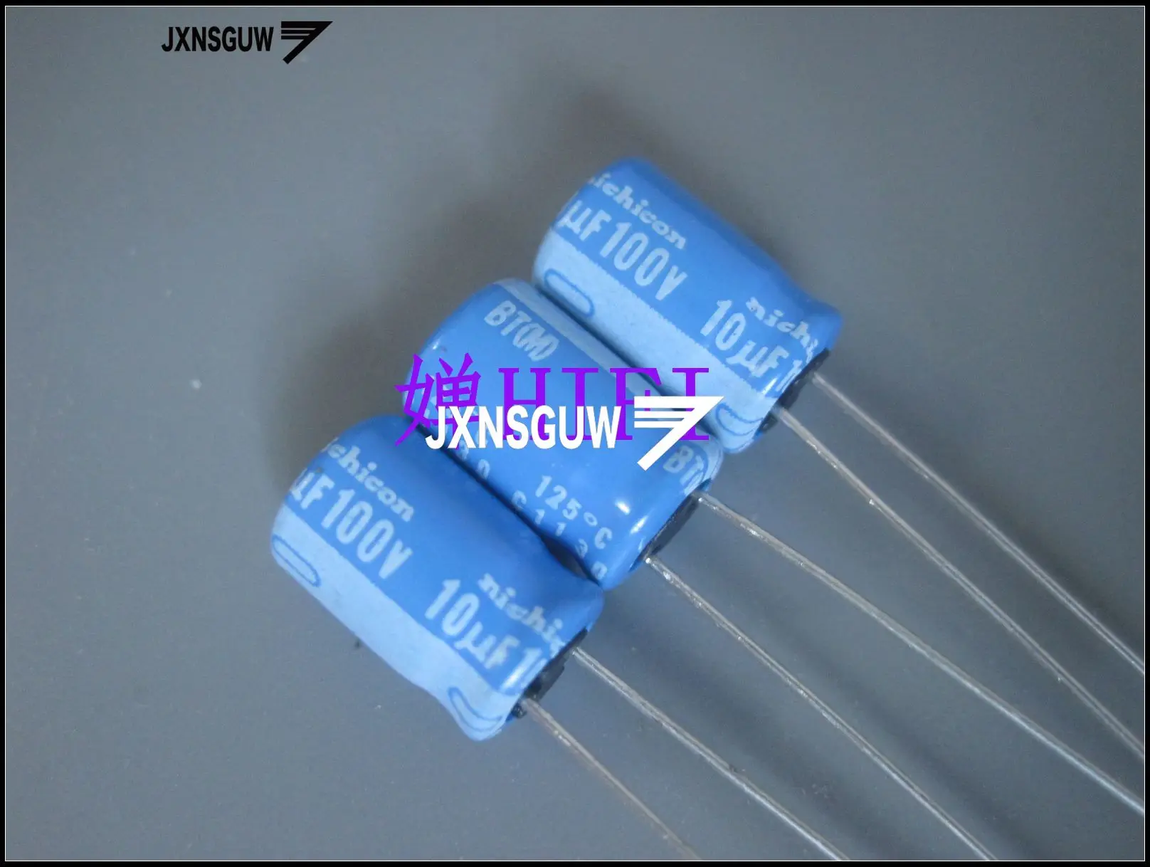 

50PCS/lot original NICHICON BT 100V10UF 8X11.5MM 10UF 100V Aluminum electrolytic capacitor 125c free shipping