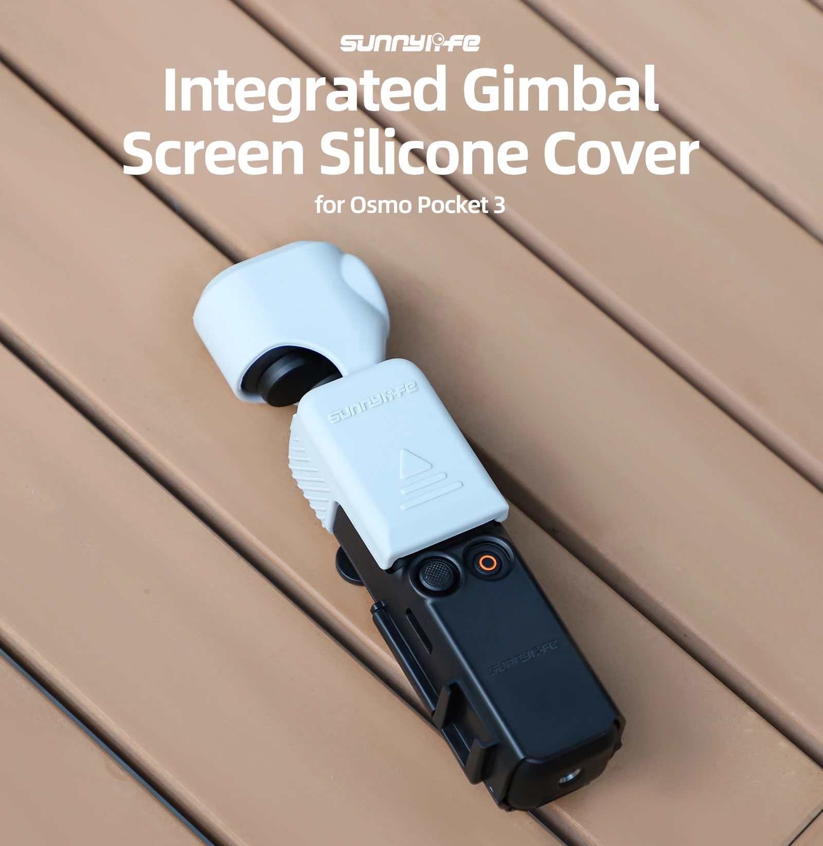 

For DJI Osmo Pocket 3 Silicone Protective Cover Cover Gimbal Protective Case Drop Protection Accessory