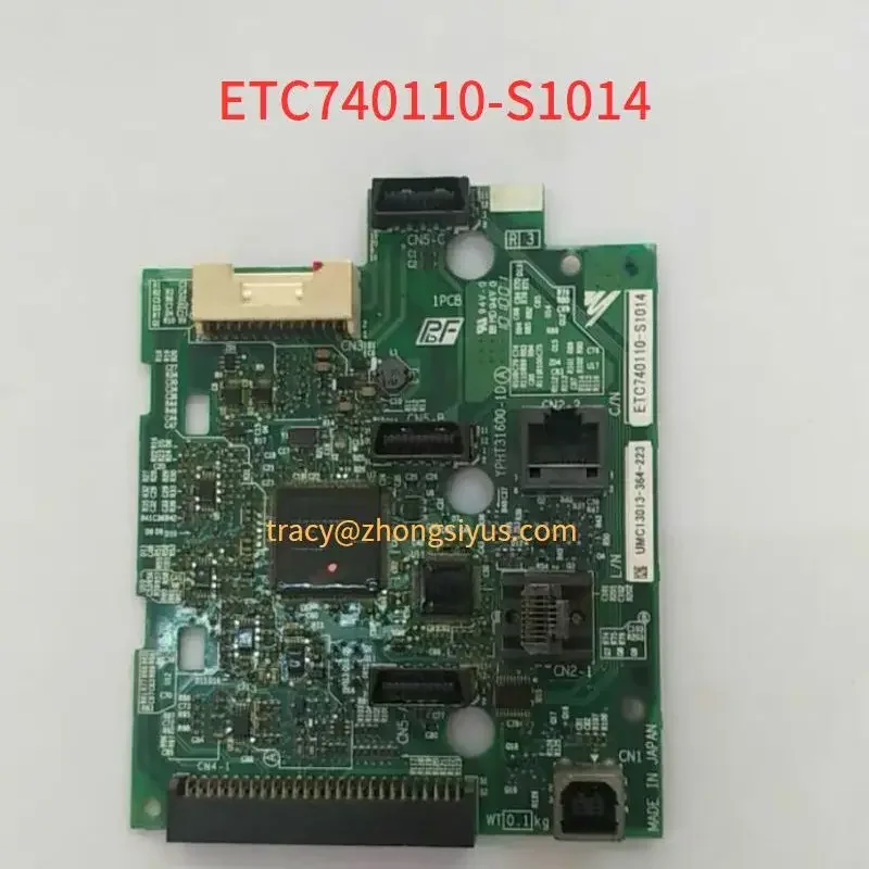 

ETC740110-S1014 Used YASKAWA Inverter A1000 Main CPU Board Control IO Terminal Board