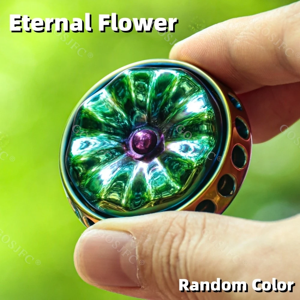 

Eternal Flower Multi-Play EDC Mechanical Metal Fidget Gyro Haptic Coin Desktop Toy Stress Relief Toy Stainless Steel