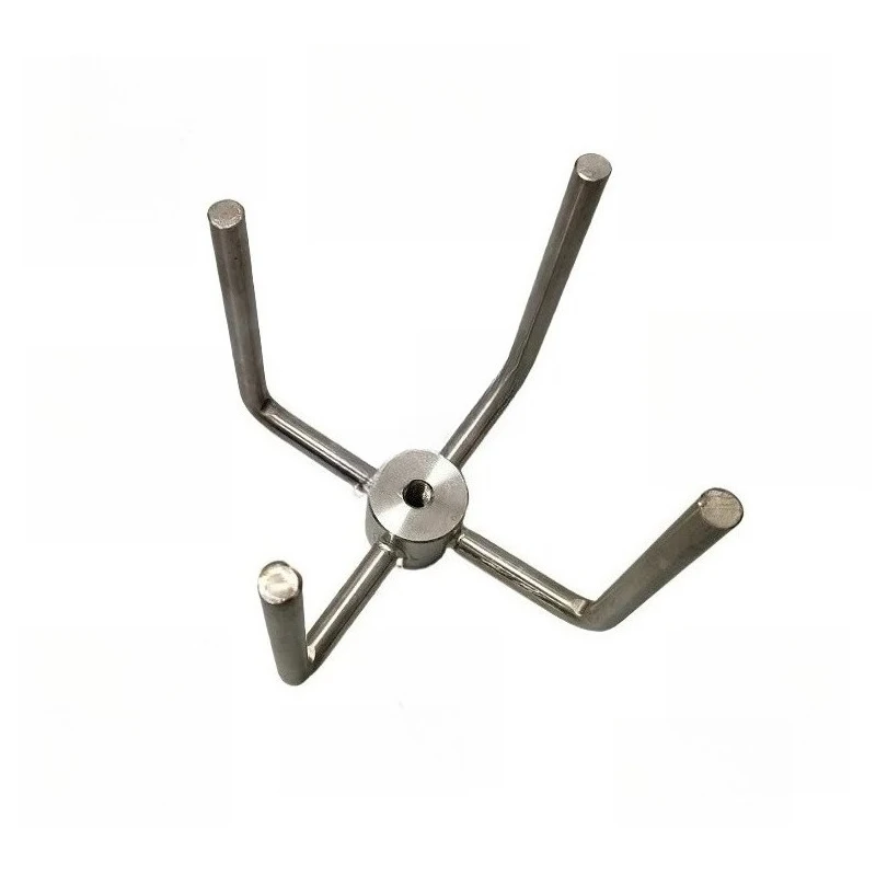 

Mountain shaped stirring paddle stirring dispersion plate stainless steel three-leaf paddle accessories