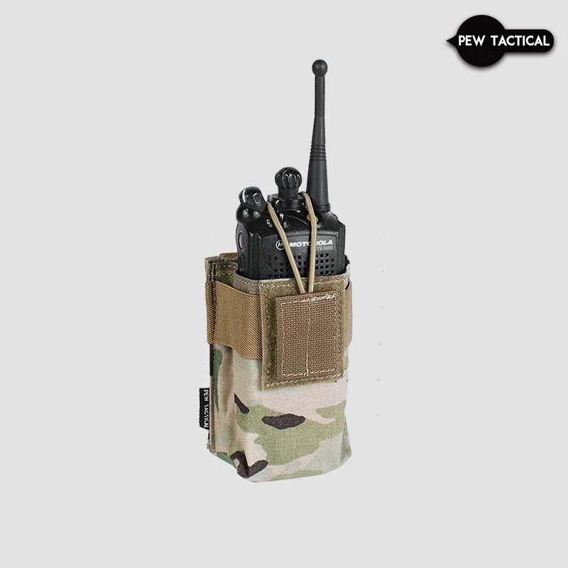 

PEW Tactical Molle Hunting Motorola XTS Radio Pouch CAZA Multi-function Tool kit