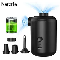 Electric Inflator/Deflator Pumps Wireless Air Compressor Portable Air Pump for Inflatable Mattress Beds Swimming Ring Pool Boat