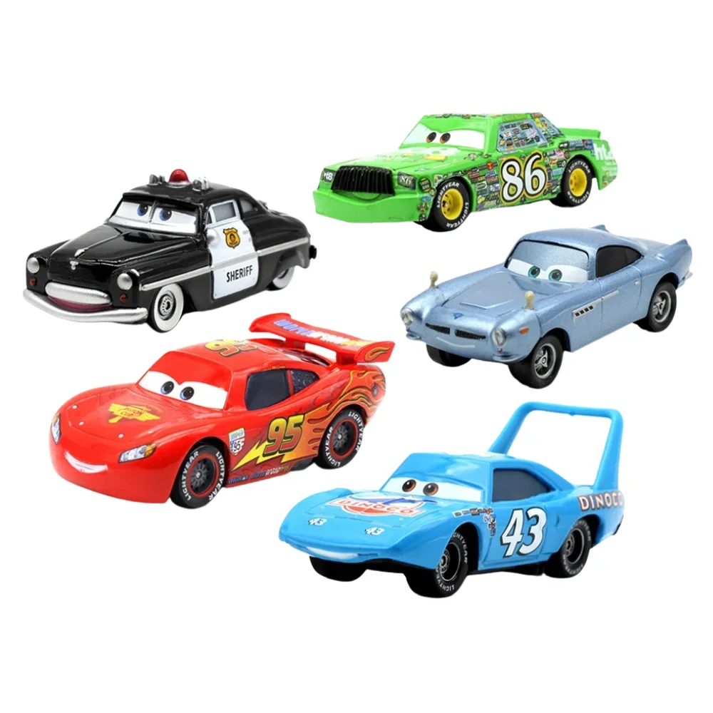 High Quality Pixar Cars Lightning McQueen Mater Frank 1：55 Metal Model Racing Car Toys Children's Birthday NEWYEAR Gifts view 5