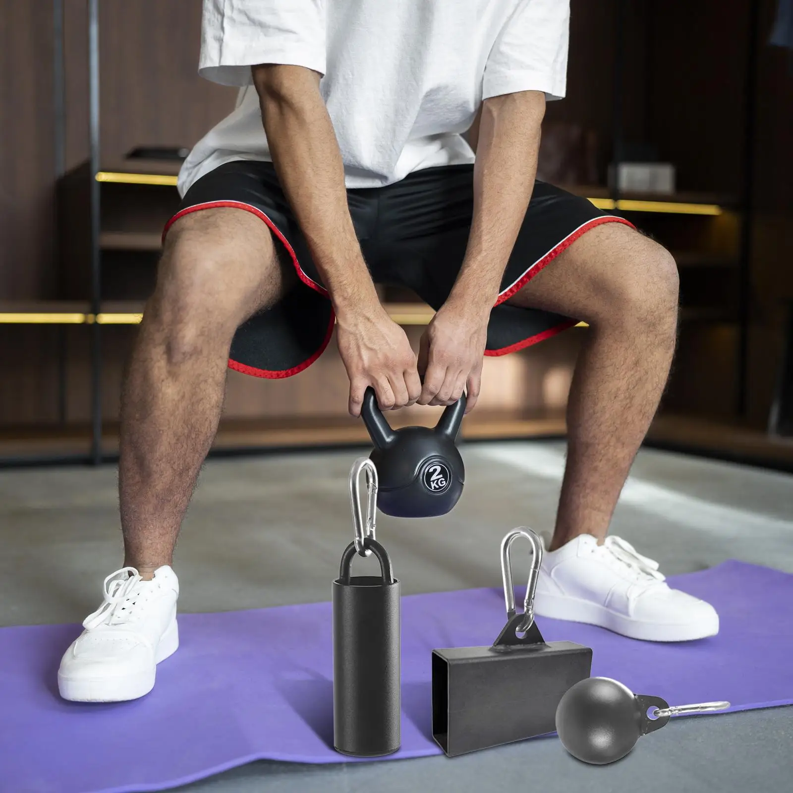 

Pinch Block Grip Set Heavy Duty Accessories Finger Forearm Exerciser for Workout Fitness Cable Machine Adults Weight Lifters